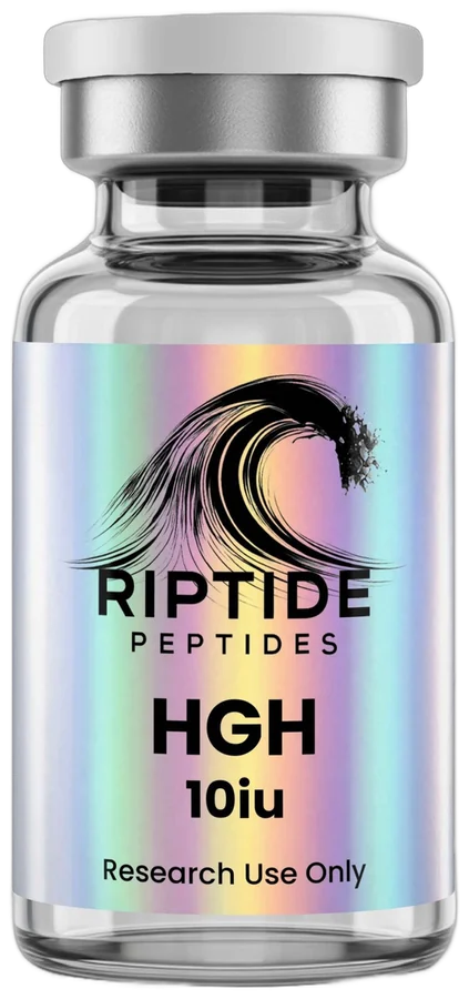 Riptide Peptides HGH 10 IU vial